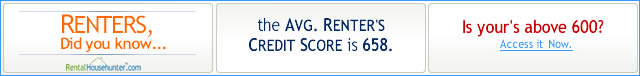 Renters, know your Credit Score now - FreeCreditReport.com